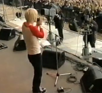 Rock Am Ring, 1994, Creep : On ne voit qu'une seule pédale d'effets !